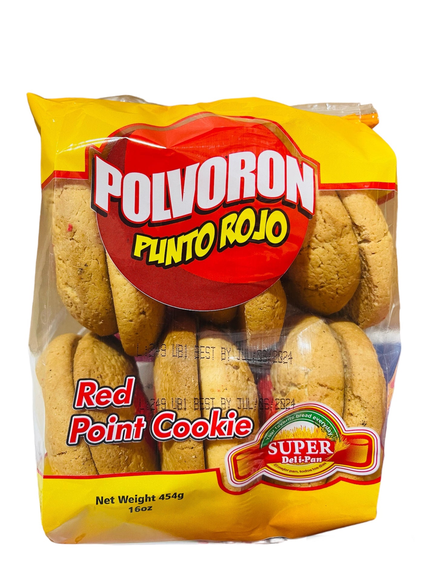 Polvoron punto rojo