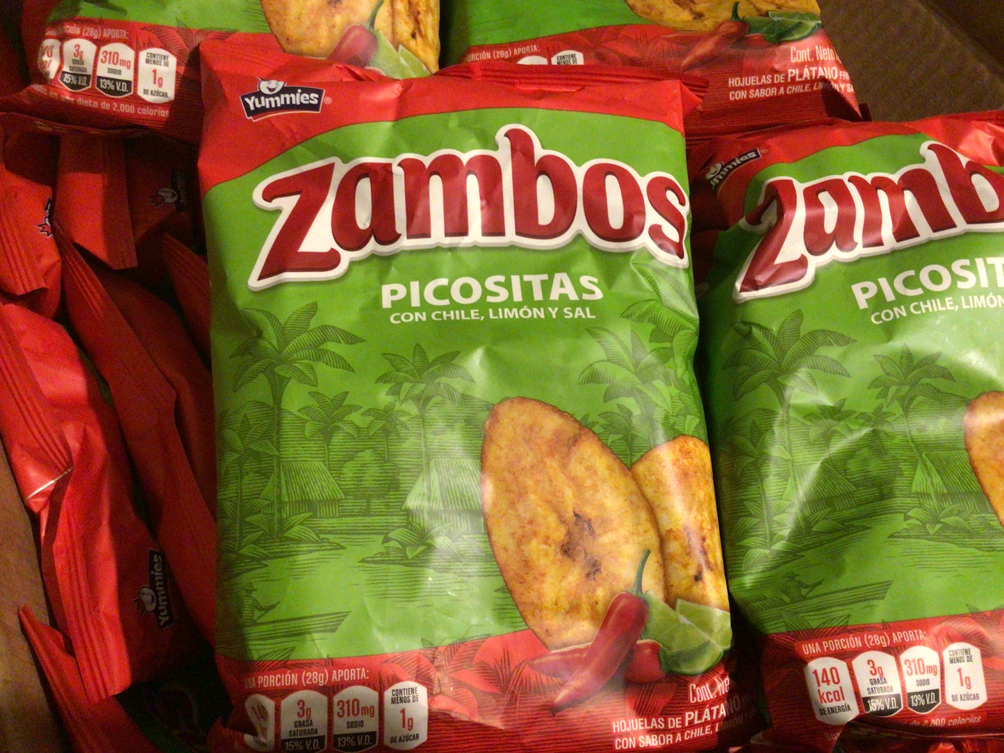 Zambo picositas chile limon 140 g