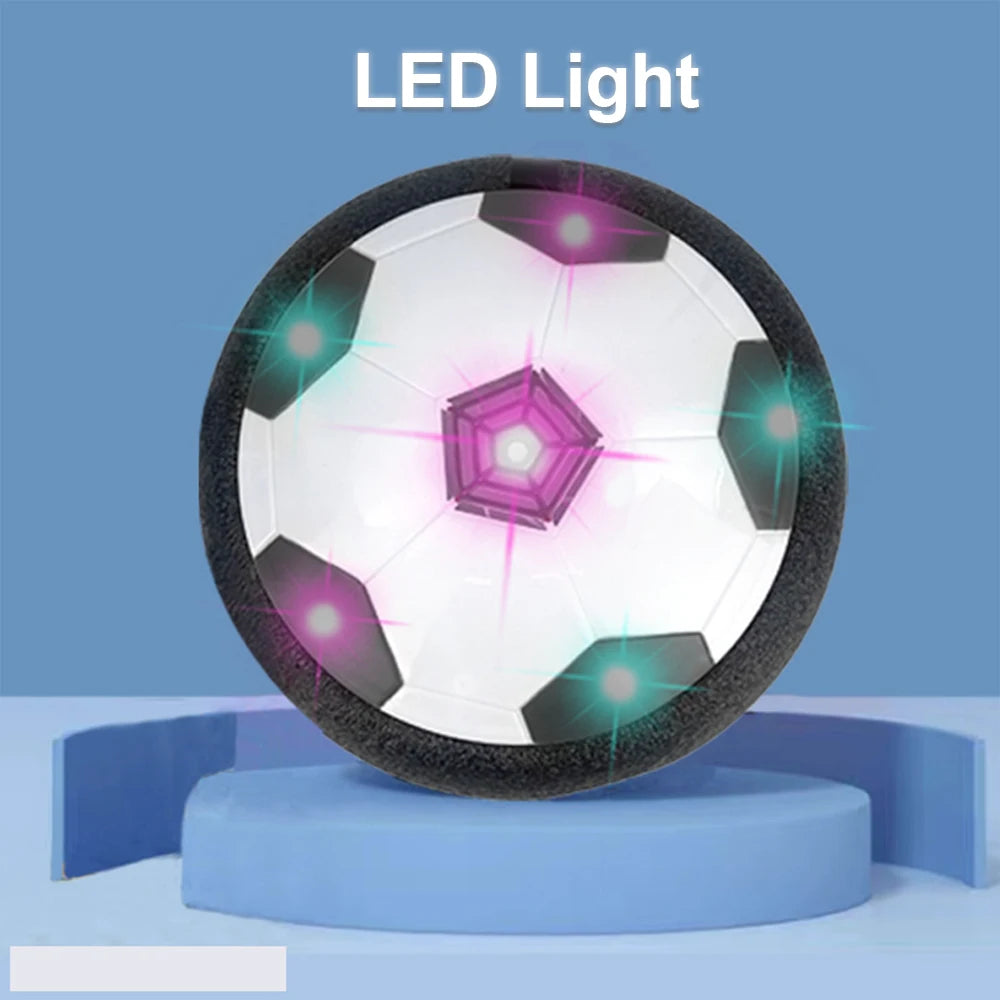 Balón de Fútbol Flotante con Luces LED - Juguete Interactivo para Niños | Interior