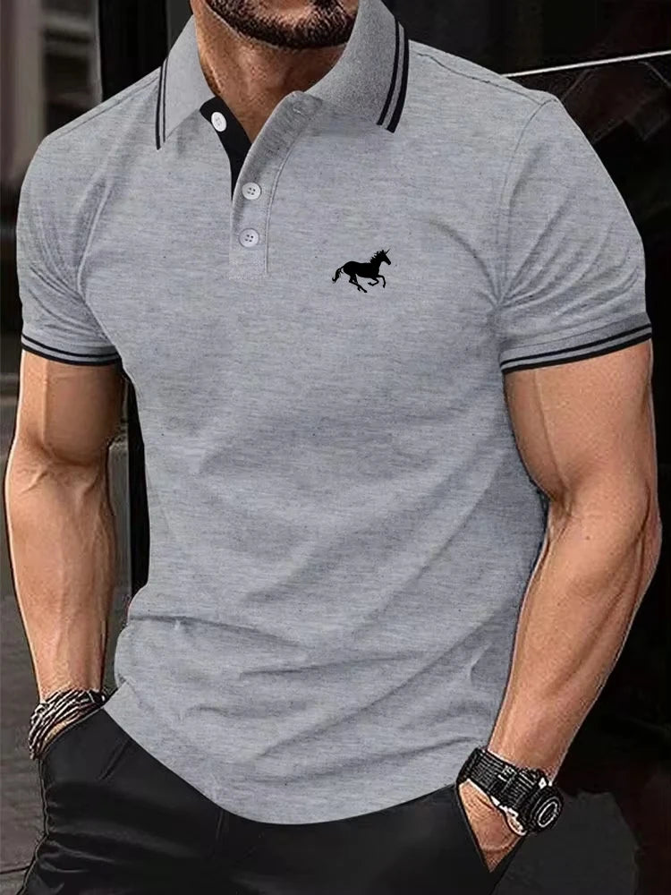 Playera Polo Hombre Manga Corta - Clásica Casual