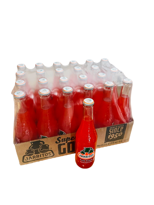 Jarrito fruit punch 12.5 oz￼