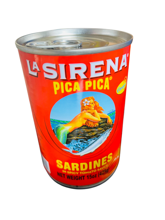 Sardinas, La, sirena, Pica-Pica 15 oz