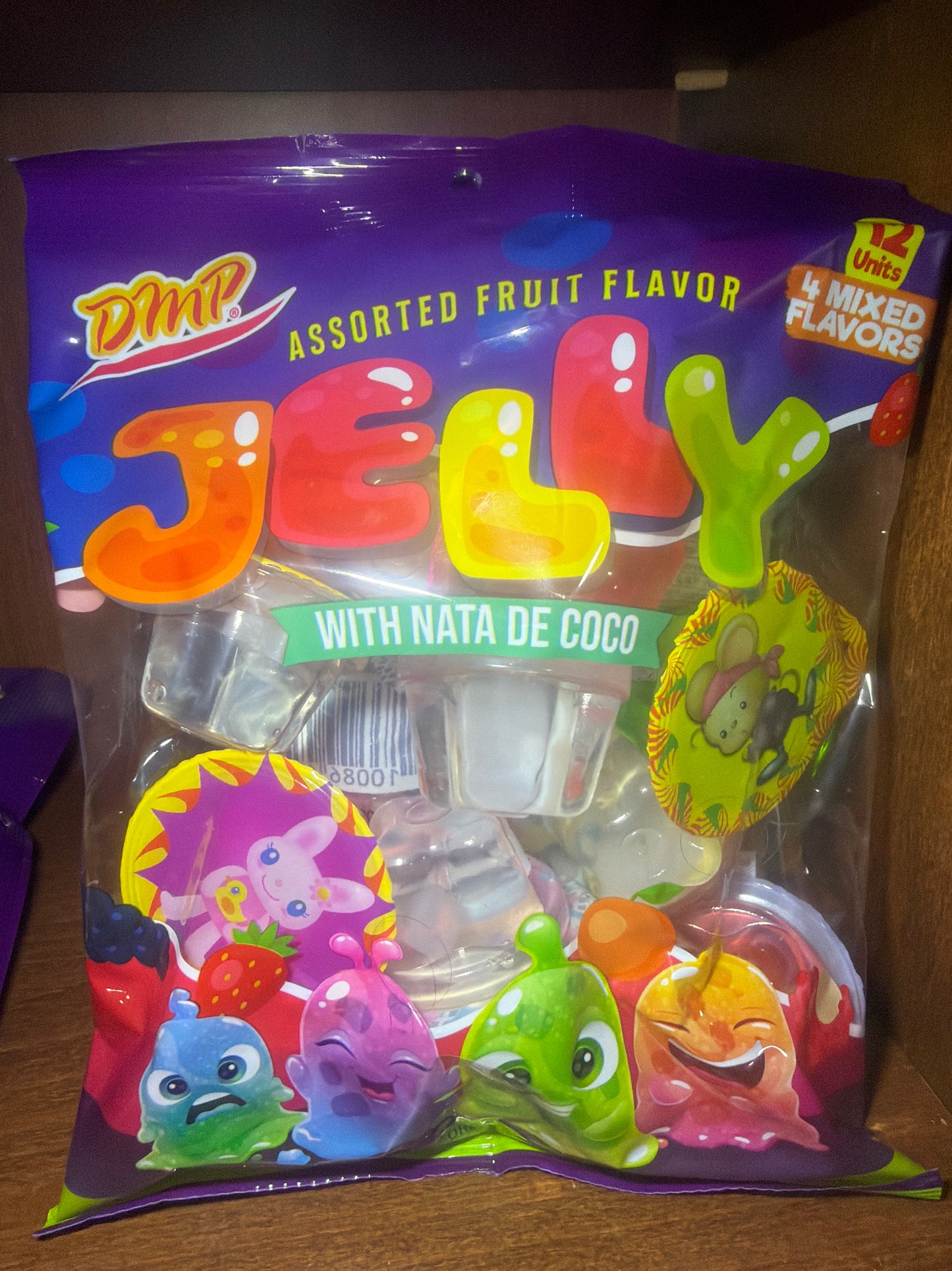Gelatinas (jelly) con nata de coco 12 unidades (14.82 oz)