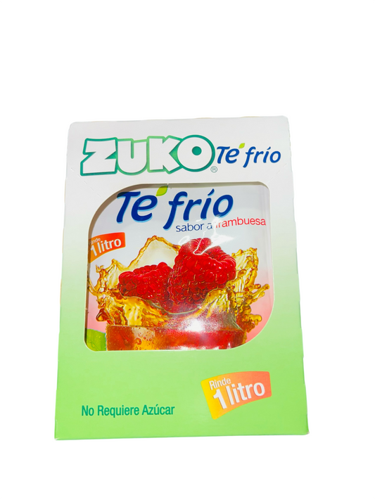 Té frío sabor frambuesa 12 sobres