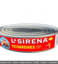Sardinas La Sirena en Salsa de Tomate con Chile 15 oz