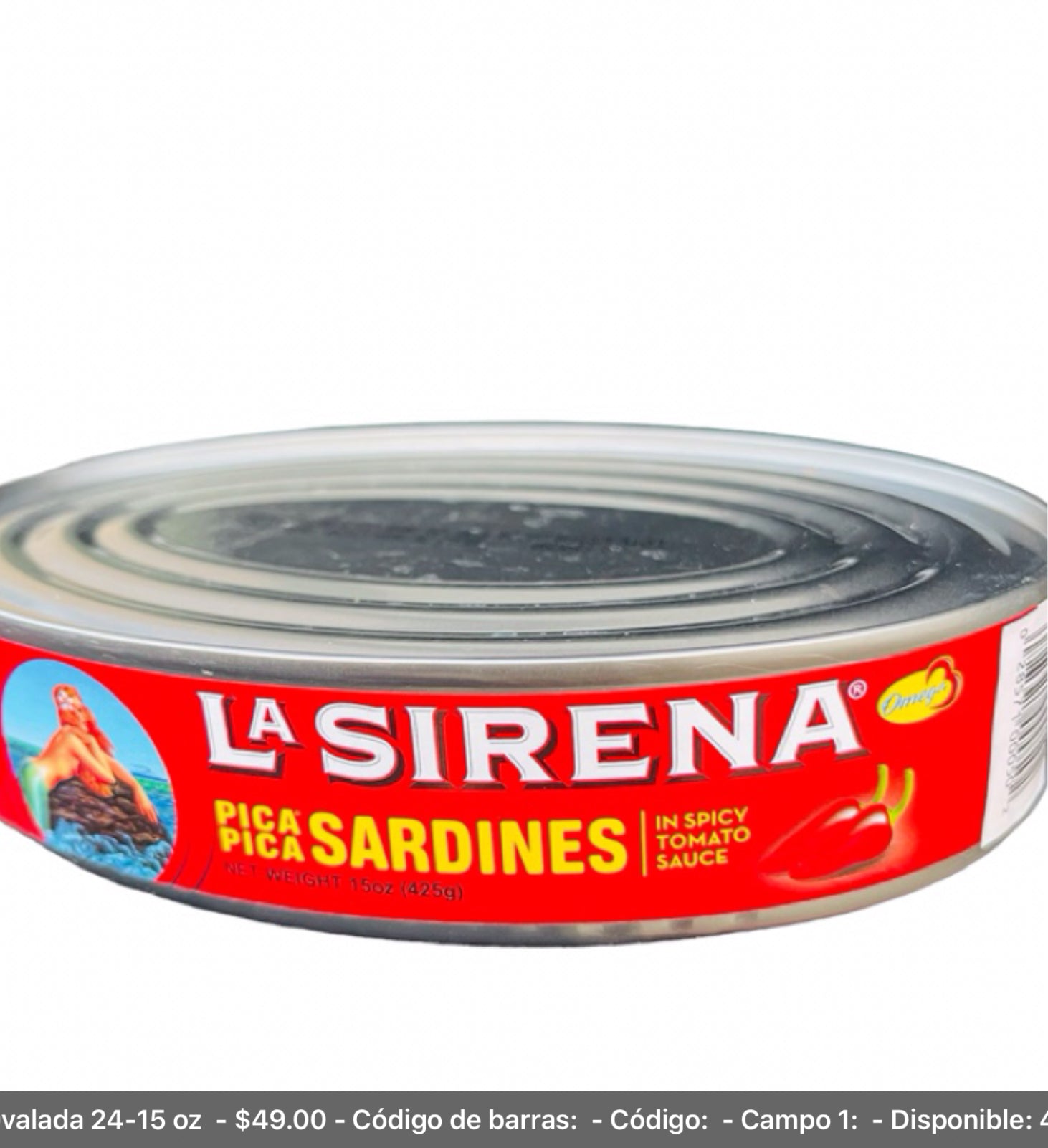 Sardinas La Sirena en Salsa de Tomate con Chile 15 oz
