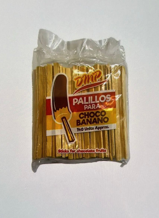 Palillos para choco banano