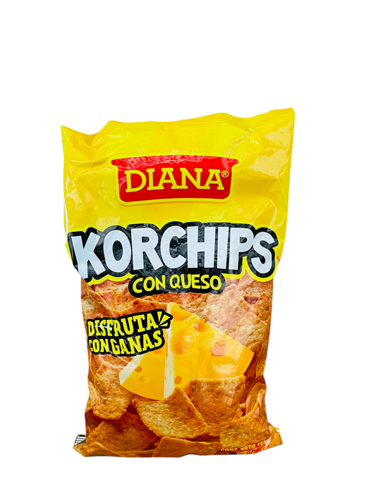 Diana korchips con queso 165 g