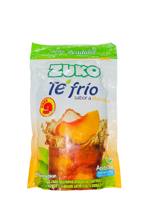 Zuko té frío sabor durazno 315 g