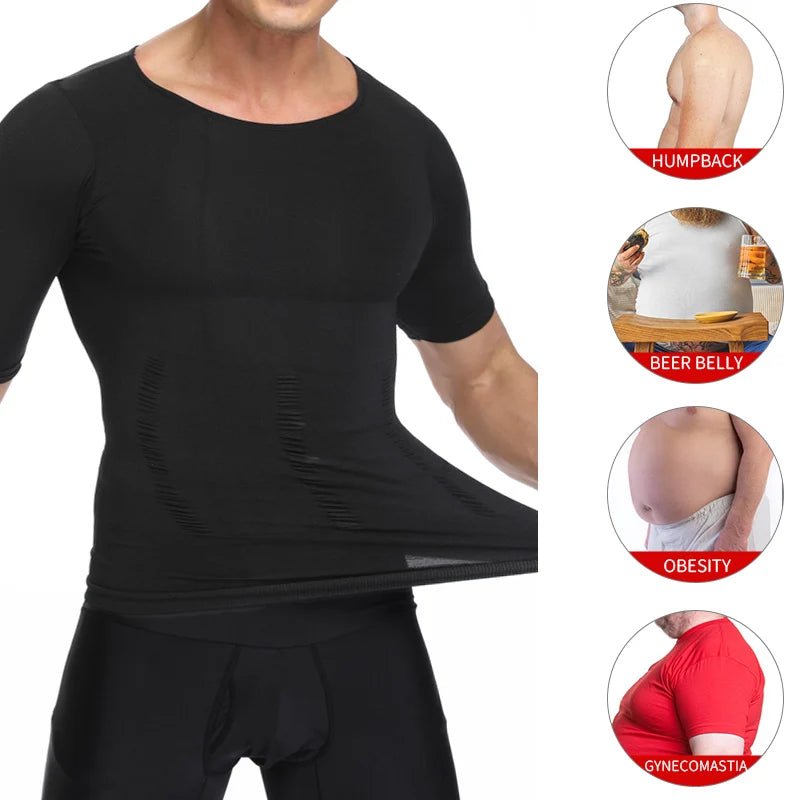 Faja Moldeadora para Hombre - Control de Abdomen y Postura