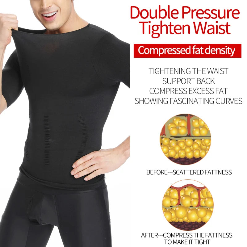 Faja Moldeadora para Hombre - Control de Abdomen y Postura