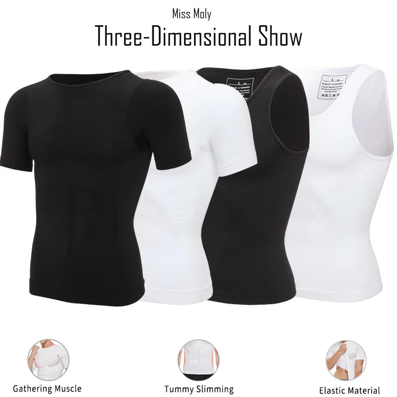 Faja Moldeadora para Hombre - Control de Abdomen y Postura
