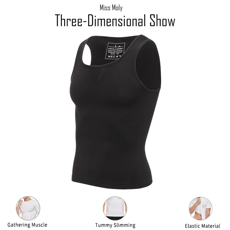 Faja Moldeadora para Hombre - Control de Abdomen y Postura