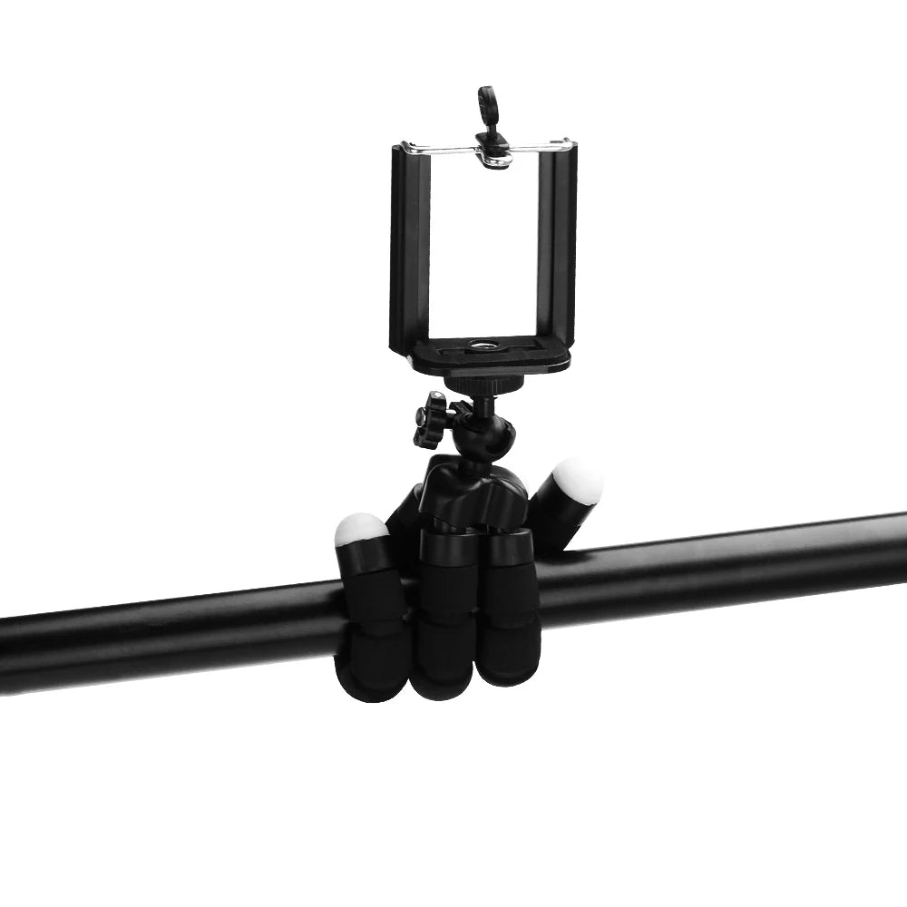 Trípode Flexible para Celular - Soporte Pulpo Mini con Control Remoto