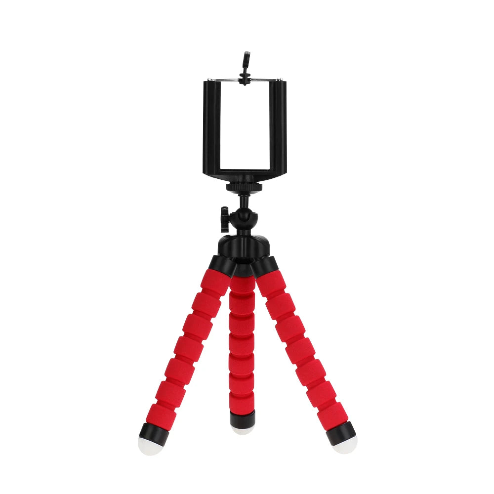 Trípode Flexible para Celular - Soporte Pulpo Mini con Control Remoto