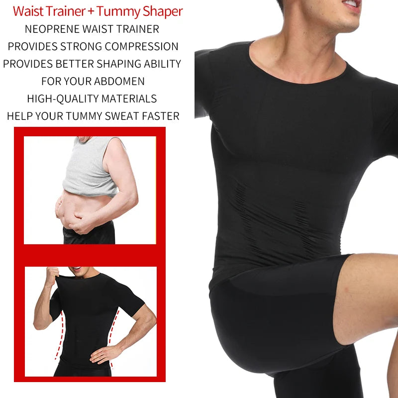 Faja Moldeadora para Hombre - Control de Abdomen y Postura