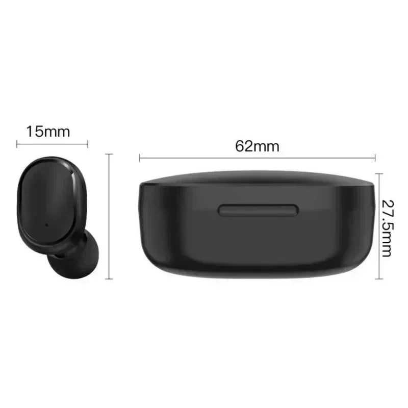 Audífonos Bluetooth E6S TWS - Cancelación de Ruido con Micrófono