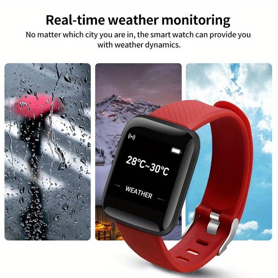 Smartwatch Deportivo - Monitor de Fitness y Salud | Hombre y Mujer