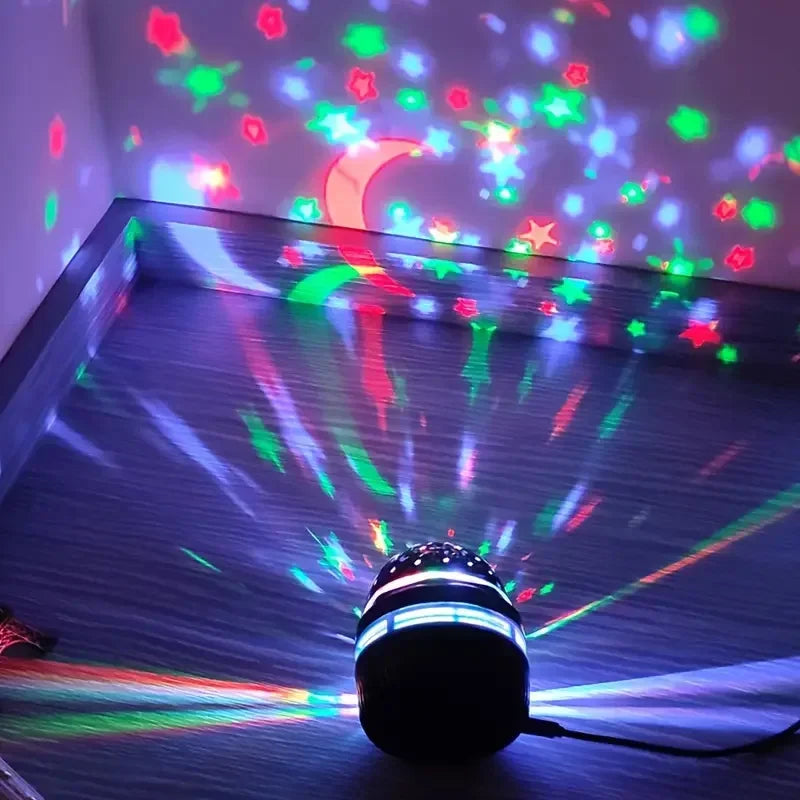 Lámpara Proyector Cielo Estrellado LED USB - Luz Nocturna