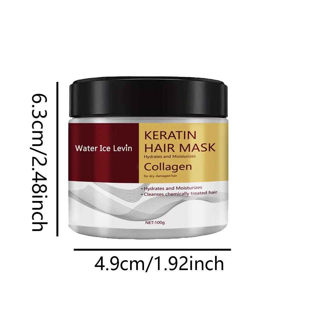 Mascarilla Capilar Colágeno Keratina - Hidratante Control Aceite