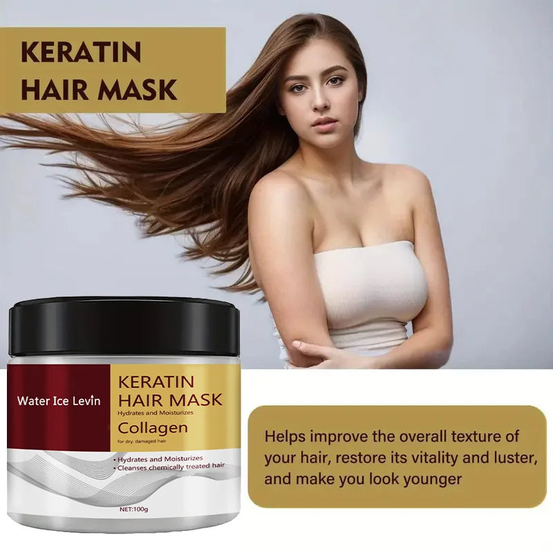 Mascarilla Capilar Colágeno Keratina - Hidratante Control Aceite