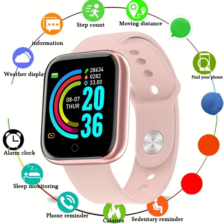 Smartwatch Deportivo - Monitor de Fitness y Salud | Hombre y Mujer