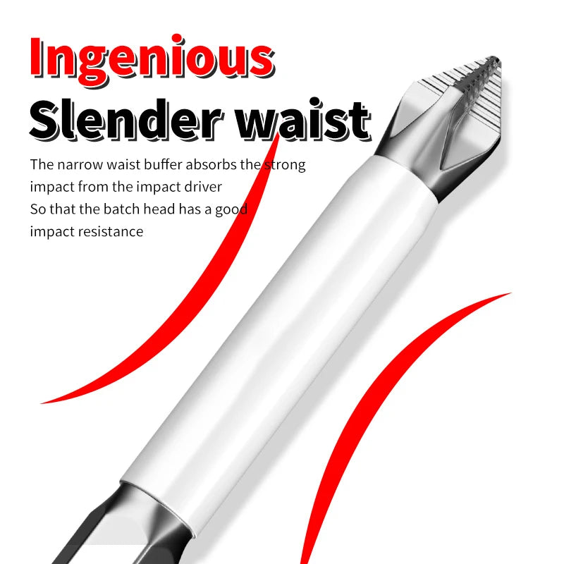 Set 6 Puntas Magnéticas Antideslizantes - Brocas para Destornillador Eléctrico