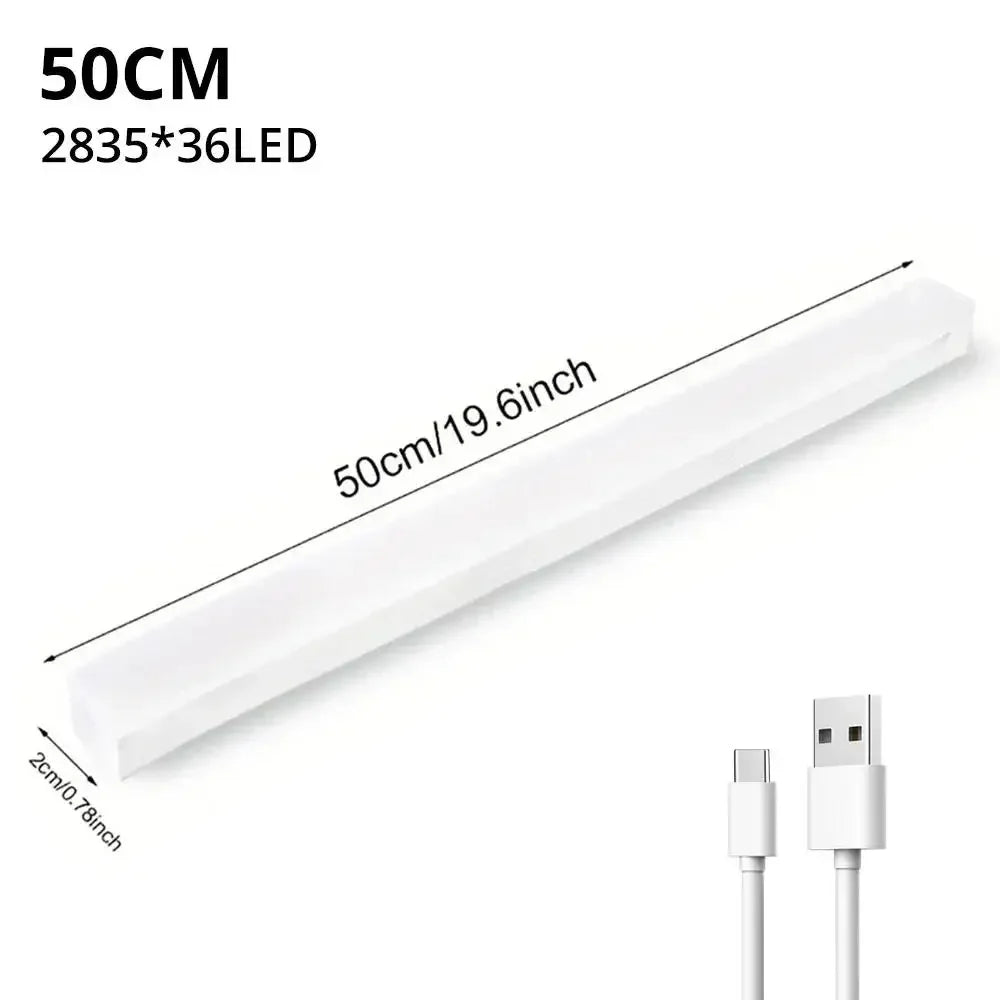 Luz Nocturna con Sensor de Movimiento - Recargable USB | Baño, Pasillo, Escaleras