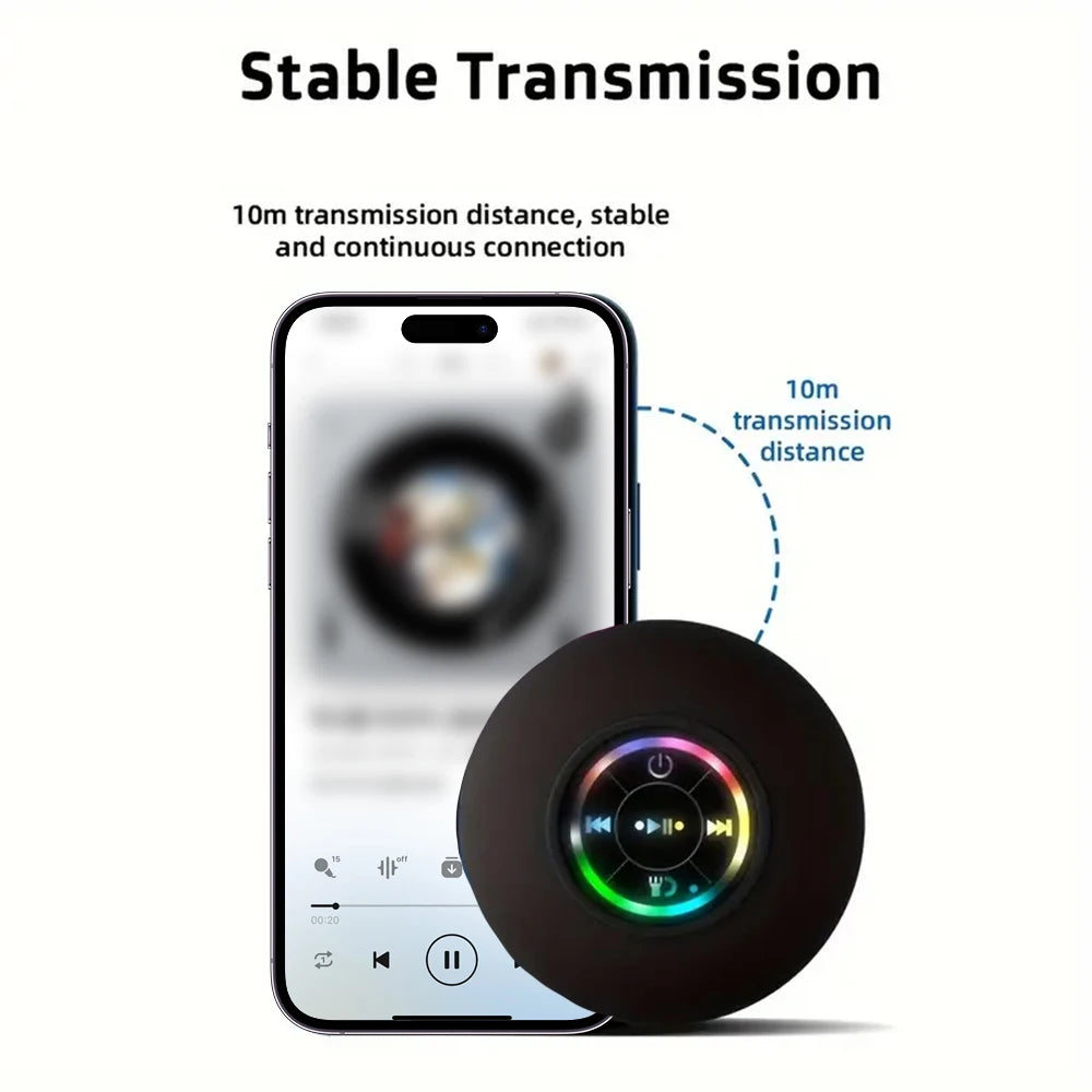 Bocina Bluetooth Portátil - Resistente al Agua IPX4 | Sonido Potente