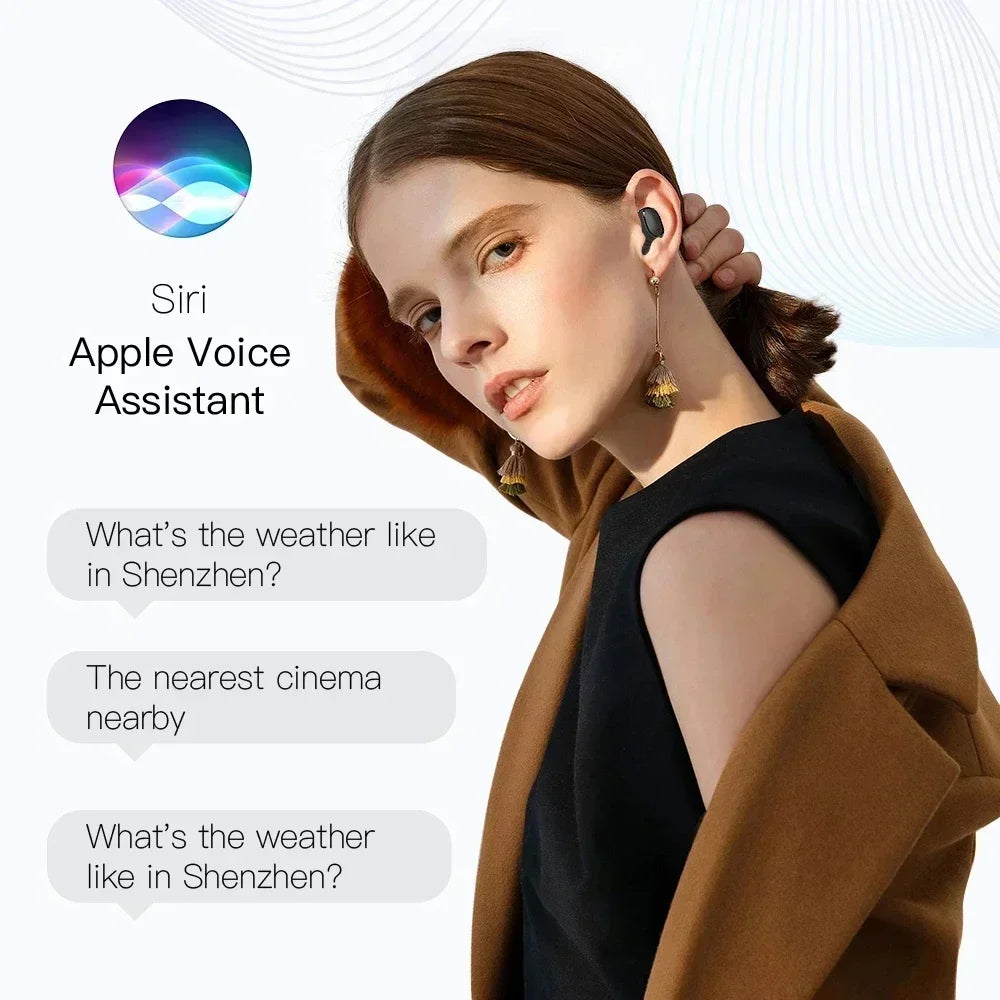 Audífonos Bluetooth E6S TWS - Cancelación de Ruido con Micrófono
