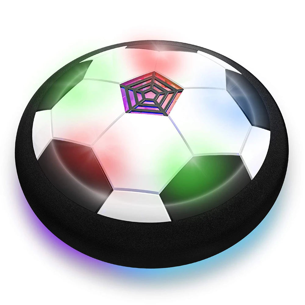 Balón de Fútbol Flotante con Luces LED - Juguete Interactivo para Niños | Interior