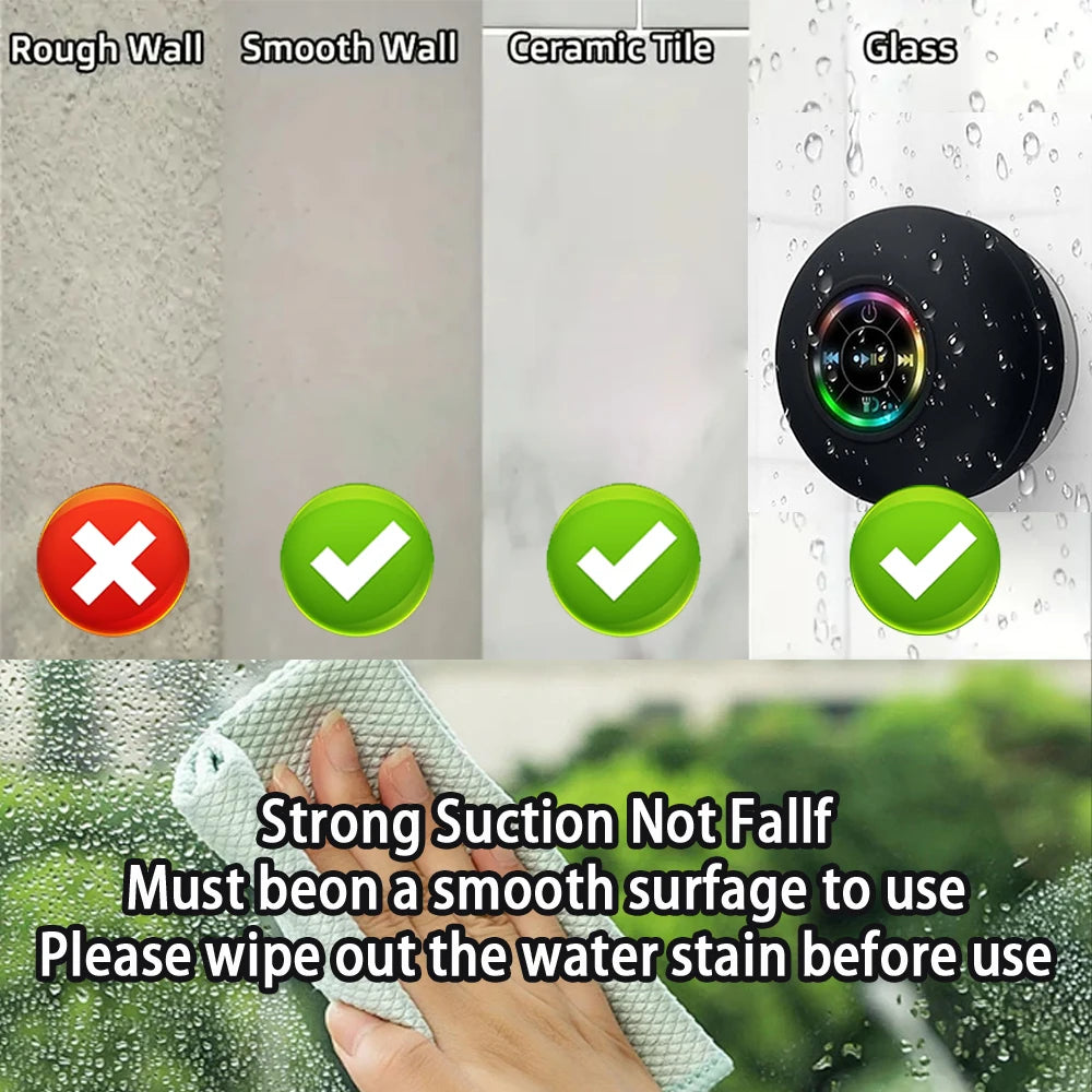 Bocina Bluetooth Portátil - Resistente al Agua IPX4 | Sonido Potente