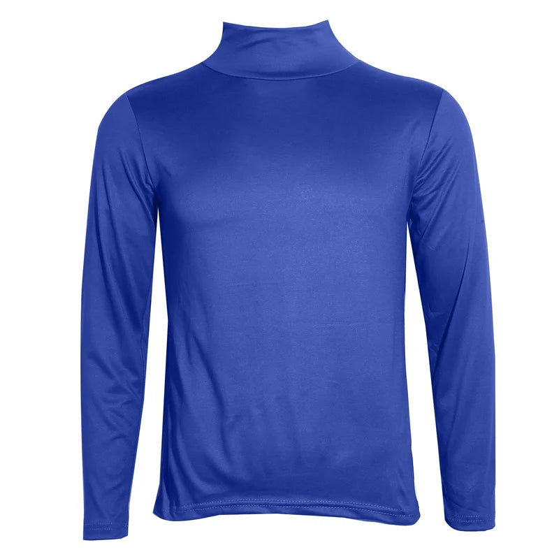 Camiseta Térmica Hombre Cuello Alto - Ropa Interior de Invierno Ajustada