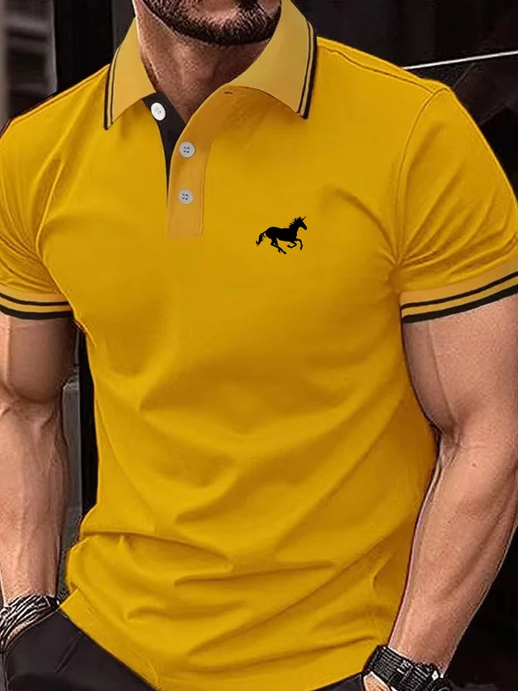 Playera Polo Hombre Manga Corta - Clásica Casual