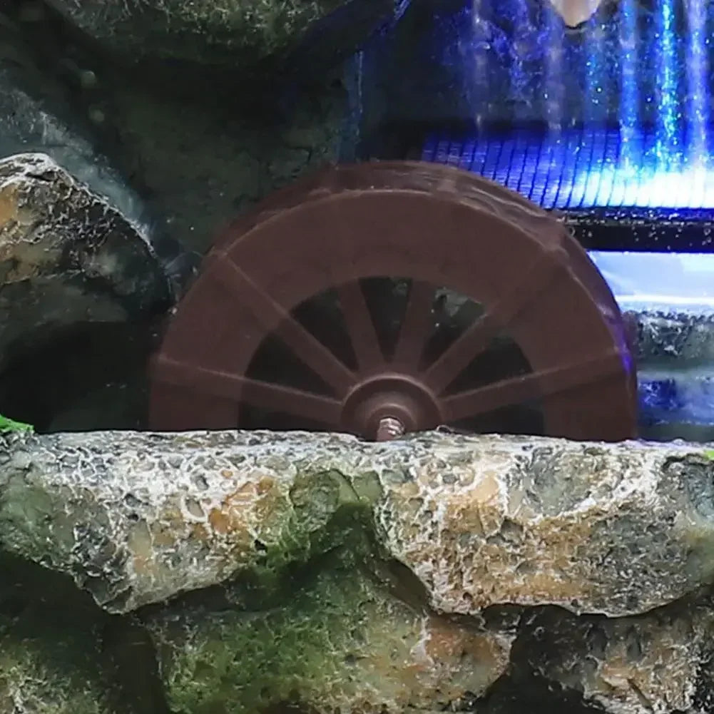 Fuente de Agua Feng Shui con Cascada y Luces LED 7 Colores - Decoración de Escritorio