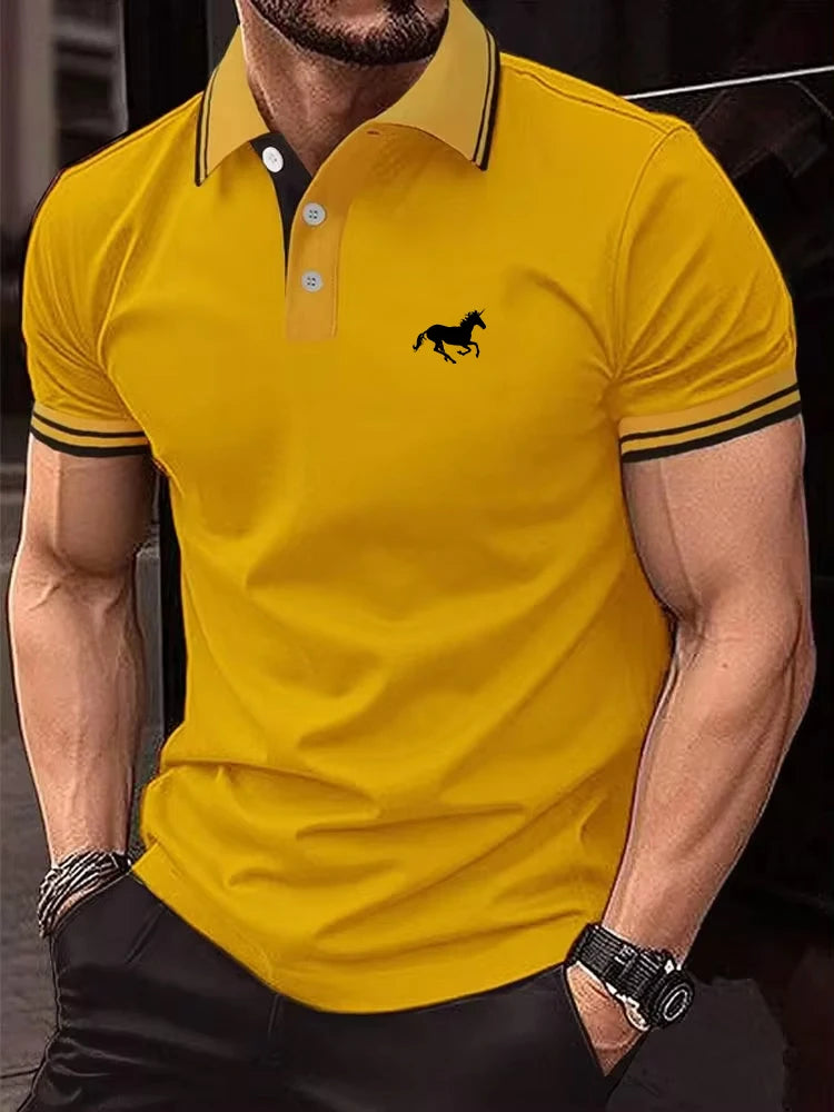 Playera Polo Hombre Manga Corta - Clásica Casual
