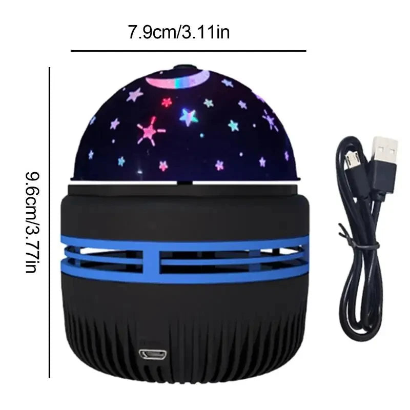 Lámpara Proyector Cielo Estrellado LED USB - Luz Nocturna
