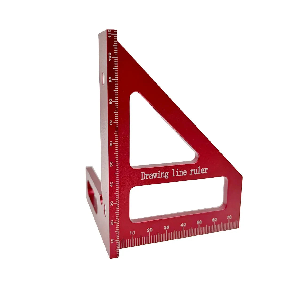 Escuadra Carpintería Aleación Aluminio - Transportador Triángulo