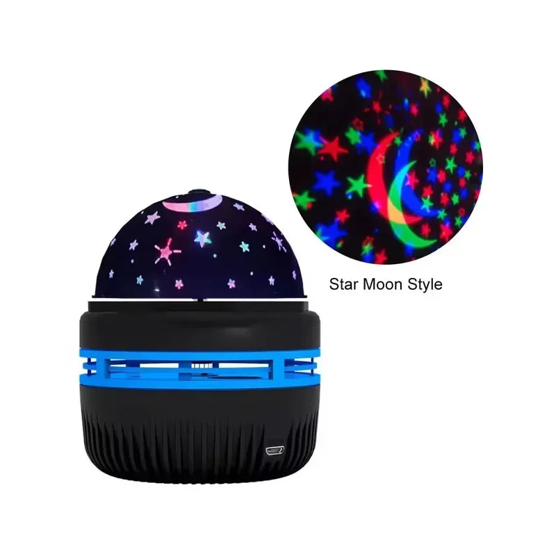 Lámpara Proyector Cielo Estrellado LED USB - Luz Nocturna