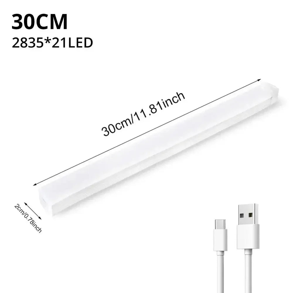 Luz Nocturna con Sensor de Movimiento - Recargable USB | Baño, Pasillo, Escaleras