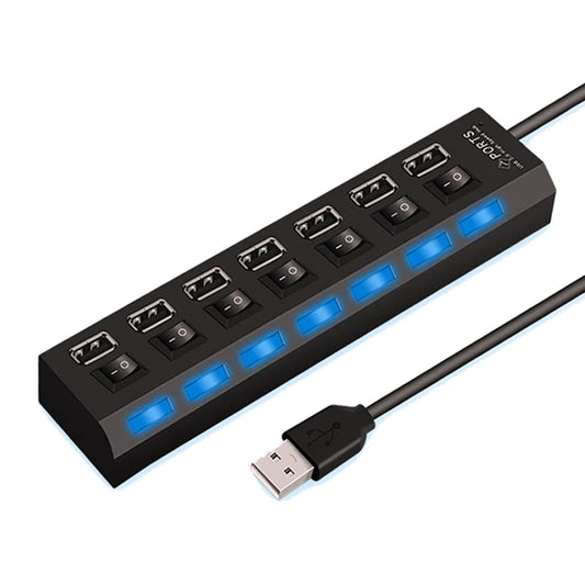 Hub USB 2.0 Alta Velocidad - Expansor 4/7 Puertos