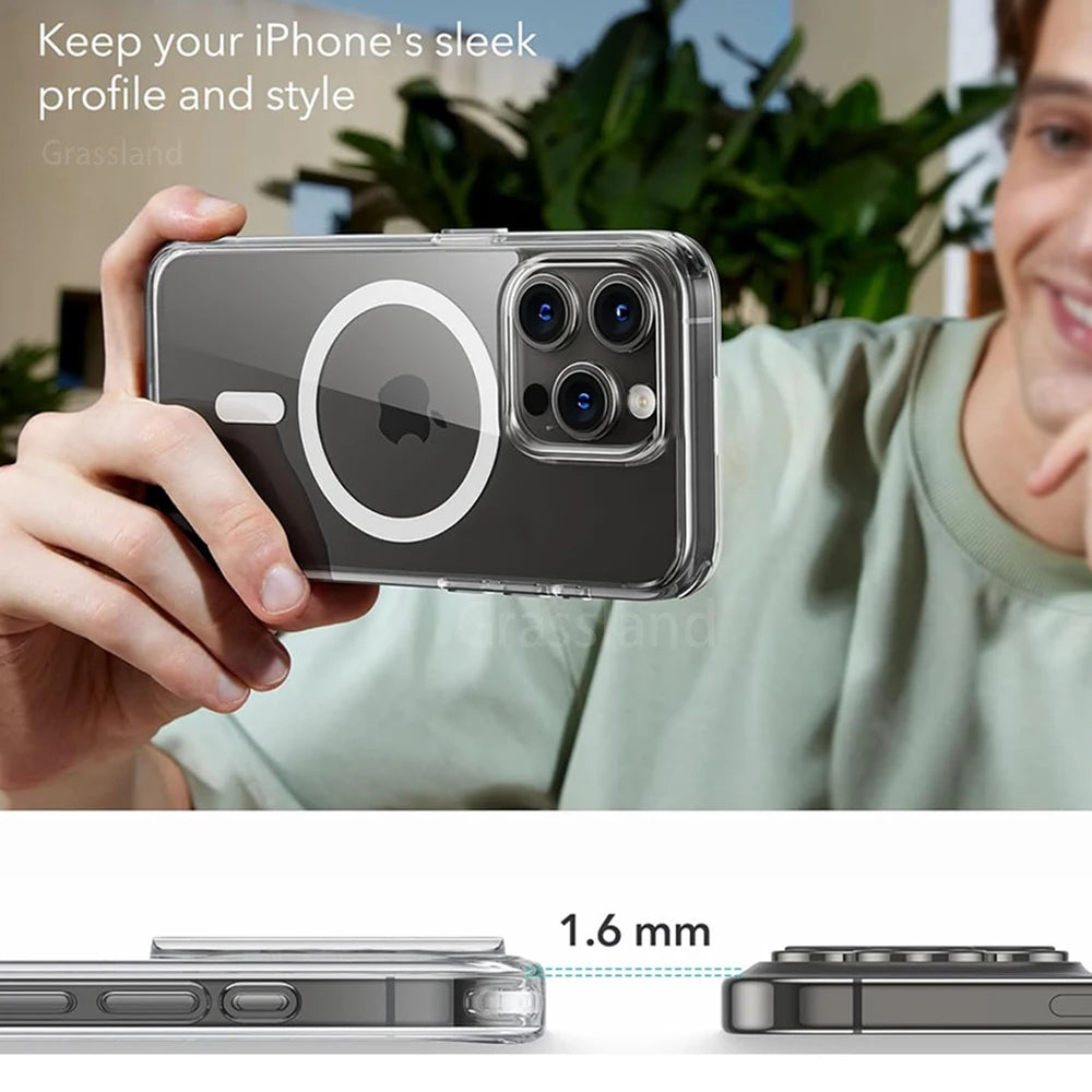 Funda Magnética MagSafe para iPhone - Carga Inalámbrica