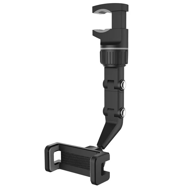 Soporte Teléfono Espejo Retrovisor - 360° Rotable Retráctil