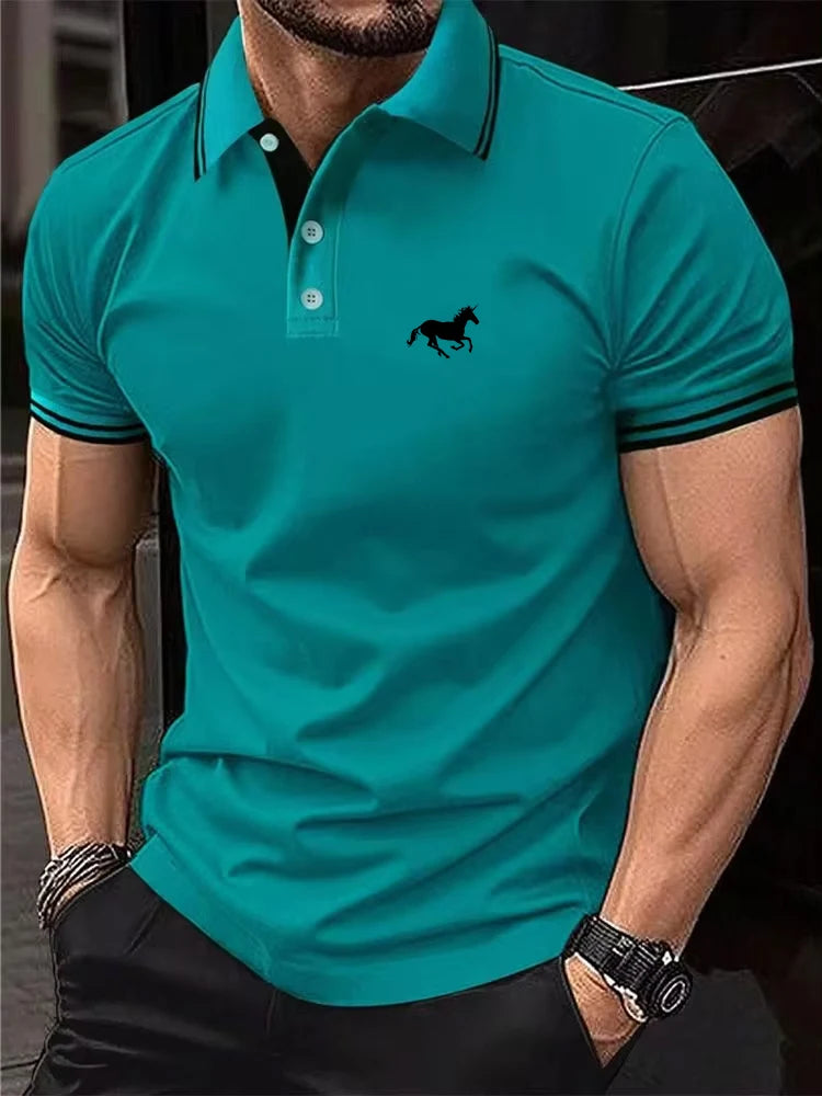 Playera Polo Hombre Manga Corta - Clásica Casual