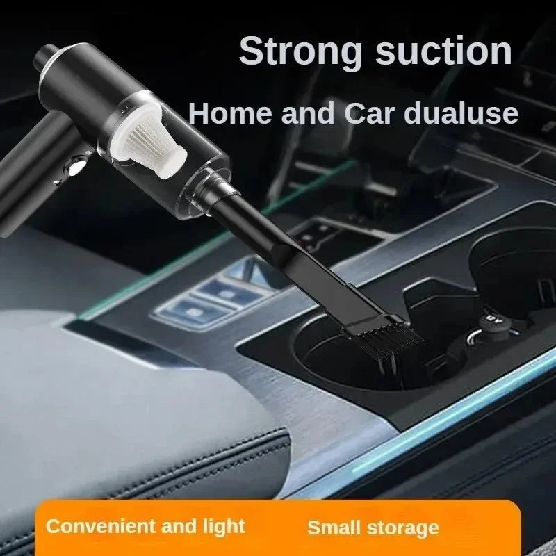 Aspiradora Portátil para Auto - Mini Aspirador de Mano Recargable | Potente Succión