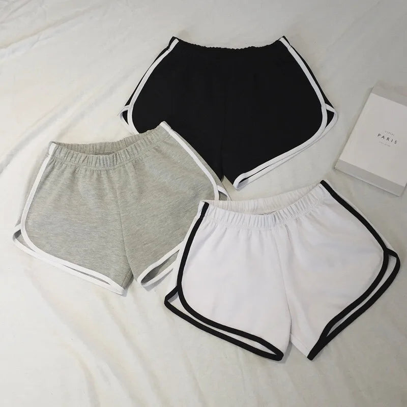 Shorts Elásticos Mujer - Sueltos Secado Rápido Deportivos