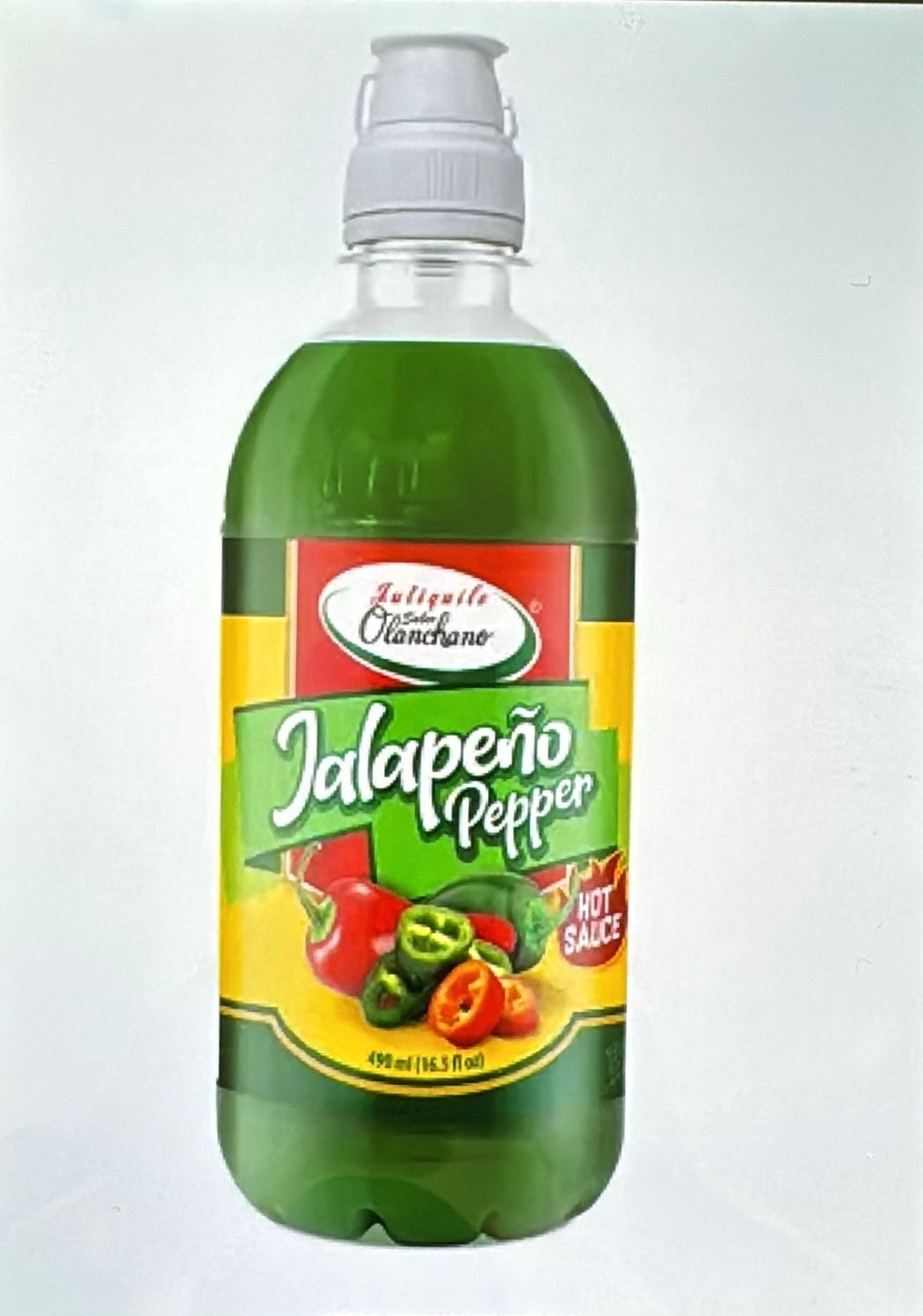 Salsa Verde de Jalapeño Jutiquile Sabor Olanchano 16.5 oz